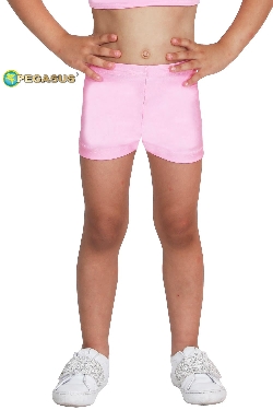SHORT DANZA LYCRA ROSA BABY